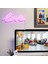 Aşk Şekilli Şeffaf Panel Neon Işıklar USB LED Işık Oda Dekoru Için (Yurt Dışından) 2