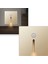 LED Hareket Sensörlü Gece Lambası Abs Küçük LED Indüksiyon Lambası Yatak Başucu Koridor Koridor Altın (Yurt Dışından) 5