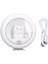 LED Hareket Sensörlü Gece Lambası Sevimli Kedi USB Şarjlı Beyaz Yaratıcı Gardırop Yatak Odası Için (Yurt Dışından) 1
