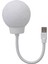 USB Okuma Lambası Ay Ses Kontrolü Otomatik Sensör Esnek Kaz Boynu USB Takılabilir Gece Lambası Yatak Başucu Yurt (Yurt Dışından) 3