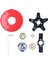 26MM Trimmer Head El Tipi Çok Amaçlı Çim Biçme Makinesi Kesme Başlığı Bahçe Için Yedek (Yurt Dışından) 1