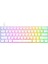 KB-R135 Parvus Beyaz Type-C Bağlantılı Rgb Puding Tuşlu Red Switch Ingilizce Q Gaming Oyuncu Klavye 1