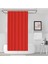 Banyo Perdesi 1x120x200 Tek Kanat Duş Perdesi Halka Hediyeli Duşakabin Perdesi 0010 Kırmızı 1