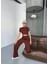 Osy Modal Yumuşak Dokulu Kumaş Kısa Kollu Crop Rahat Pantalon Ikili Takım - Kahverengi 4
