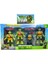 Ninja Kaplumbağ 4 Lü Figür Set 1