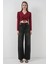 936 Sandy Crop Bluz - Bordo 2