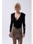 Vatkalı Degaje Yaka Bodysuit 3