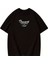 Thousand Ön Arka Baskılı Oversize Bisiklet Yaka T-Shirt - Siyah 2