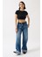 Likralı Basic Crop T-Shirt 2