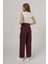 Duble Paça Pantolon - Bordo 4