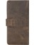 Coppet 6.7 Inch Uyumlu Deri Kartlıklı Kılıf G2 Kahve 3