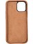 Apple iPhone 12 Mini Uyumlu Deri Arka Kapak Rock RST2EF Taba 3