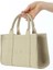 Baghashtag Krem Deri Mini Tote Çanta 4