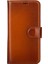 Apple iPhone 15 Plus Uyumlu Deri Cüzdanlı Kılıf Mwwn RST2EF Taba 4