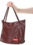 Baghashtag Bordo Soft Deri Fermuarlı Çanta 3