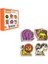 KAL-1019-1020 Chiva, Ahşap Ip Geçirme- Safari Hayvanlar 1