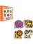 KAL-1019-1020 Chiva, Ahşap Ip Geçirme- Safari Hayvanlar 3
