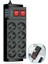 Isıya Dayanıklı Termal Akım Korumalı 2 Metre 16A 4000W 8li Priz ve 3 USB Li Uzatma Kablosu 4