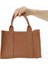 Baghashtag Kahverengi Deri Mini Tote Çanta 2