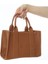 Baghashtag Kahverengi Deri Mini Tote Çanta 4