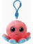Ty Beanie Boos Peluş Pembe Ahtapot Anahtarlık Sheldon 2