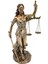 Bronz Kaplama Adalet Tanrıçası Themis Heykeli – 35 cm 1