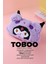 Sanrio Kuromi & My Melody Kawaii Peluş Kalemlik-Kalem Kutusu | Makyaj Çantası & Organizer 5