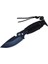 Gear Assault 0238BK Kamp Bıçağı 22,5 cm - Siyah, Metal Ampamp Ipli Sap 1
