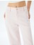 Cep Detaylı Düğmeli Pamuklu Crop Geniş Paça Denim Pantolon - Culotte Jean 5