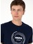 Bisiklet Yaka Lacivert Erkek T-Shirt S-Unka 2