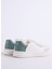 Beyaz - Yeşil Kadın Sneaker XDX181 3