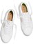 411301W1KW-SALVAS Leather Sneaker Beyaz Deri Kadın Lifestyle Ayakkabı 4