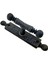 Antika Tarz Dekoratif Pirinç Misket Pencere Kolu - 165X32 Mm, Oksit 1
