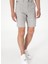 Gri Erkek Normal Bel Regular Fit Şort Ador-S 2