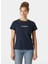 HHA.54591_HELLY Hansen W Core T-Shı Lacivert Bisiklet Yaka Normal Düz Kadın T-Shirt 1