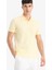 %100 Pamuk Slim Fit Dar Kesim Polo Yaka Kısa Kollu Pamuklu Nakışlı Pike Tişört E2633AX25SM 1