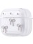 Apple Airpods 3. Nesil Airbag 44 Airbag Tasarımlı Simli Şeffaf Kutup Kılıf 1