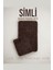 Synergy Kaymaz Taban 2'li Banyo Paspası 60 x 100 cm - 50 x 60 cm 1