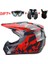 Uni Yetişkin Motosiklet Kaskı Off-Road Kask Seti (Yurt Dışından) 1