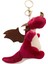 Çanta Için Dinozor Anahtarlık, Kolye, Dinozor Doldurulmuş Kırmızı (Yurt Dışından) 5