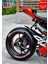 Stancenation Motosiklet ve Otomobil Lastik Yazısı Sticker 4 Adet 2.5 cm Bombtire® 2