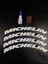 Michelin 4 Adet Lastik Yazısı Motosiklet ve Otomobil Michelin Lastik Yazısı Sticker + Yapıştırıcı 1