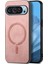 Google Pixel 9 Pro/pixel 9 Deri Arka Kılıf Magsafe Skin-Touch Telefon Kılıfı ile Uyumlu (Yurt Dışından) 1