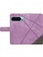 Google Pixel 9 Kılıfı Geometrik Çizgi Pu Deri Telefon Kılıfı Kart Tutucu ile (Yurt Dışından) 5