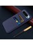 Google Pixel 9/ Pixel 9 Pro Telefon Kılıfı 2 Kart Tutucu Kumaş Doku Arka Kapak (Yurt Dışından) 5
