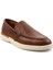 Taba Leather Erkek Loafer Ayakkabı E01395425640 2