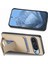 Google Pixel 9/pixel 9 Pro Kılıf Kart Tutucu Karbon Fiber Doku Deri Kaplamalı Tpu Telefon Kılıfı (Yurt Dışından) 4