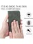 Google Pixel 10 Pro/ Pixel 10/ Pixel 9 Pro/ Pixel 9 Kılıf Cilt Dokunma Hissi Kart Yuvası Deri Telefon Kılıfı Standı Manyetik Emilim (Yurt Dışından) 5
