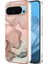 Google Pixel 9/pixel 9 Pro Tpu Mermer Desenli Kılıf Galvanik Kenar Telefon Kılıfı (Yurt Dışından) 1