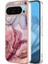 Google Pixel 9/pixel 9 Pro Tpu Mermer Desenli Kılıf Galvanik Kenar Telefon Kılıfı (Yurt Dışından) 1